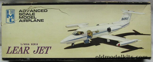 IMC 1/48 Gates Learjet (Lear Jet) Model 24, 401-200 plastic model kit